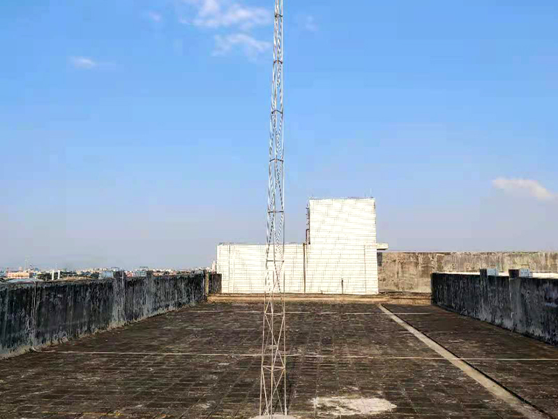 独立避雷针安装